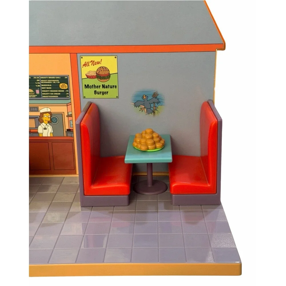 The Simpsons Family Bart Lisa Homer Multipack & Krusty Burger Diorama Sets